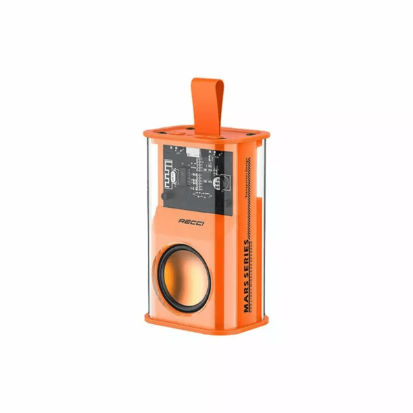 RECCI RSK-W30 Transparent Wireless Speaker with RGB Light - Image 3