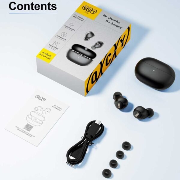 QCY HT07 ANC TWS Earbuds (Best Deal) - Image 2